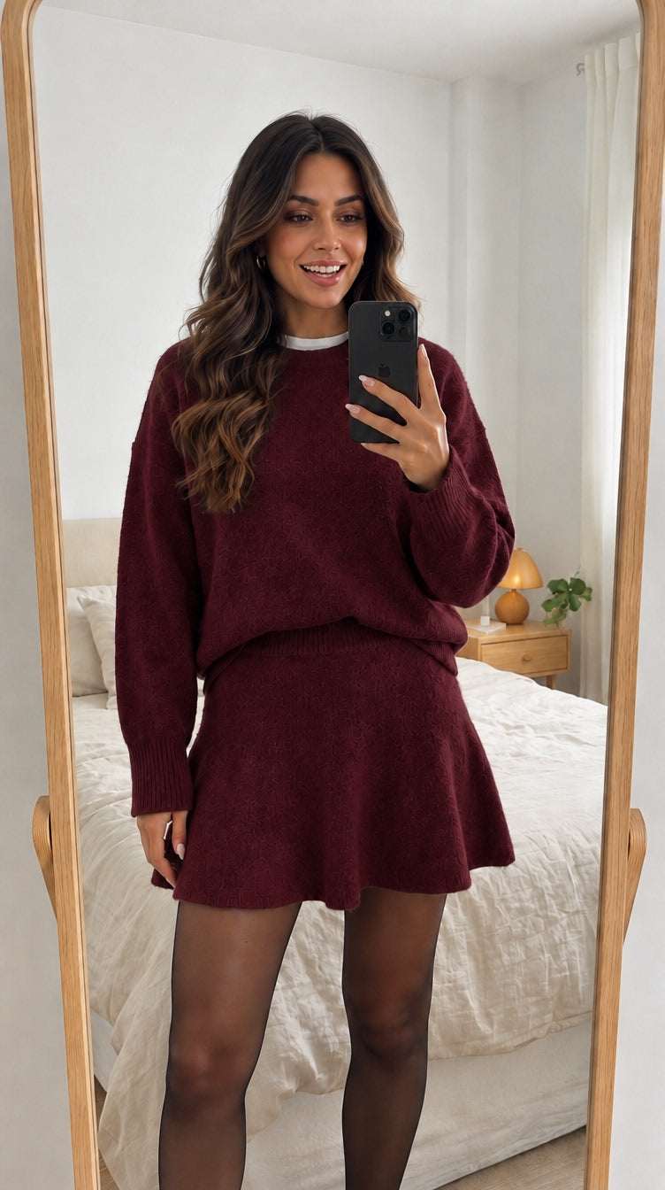 Conjunto Beatriz Burdeos