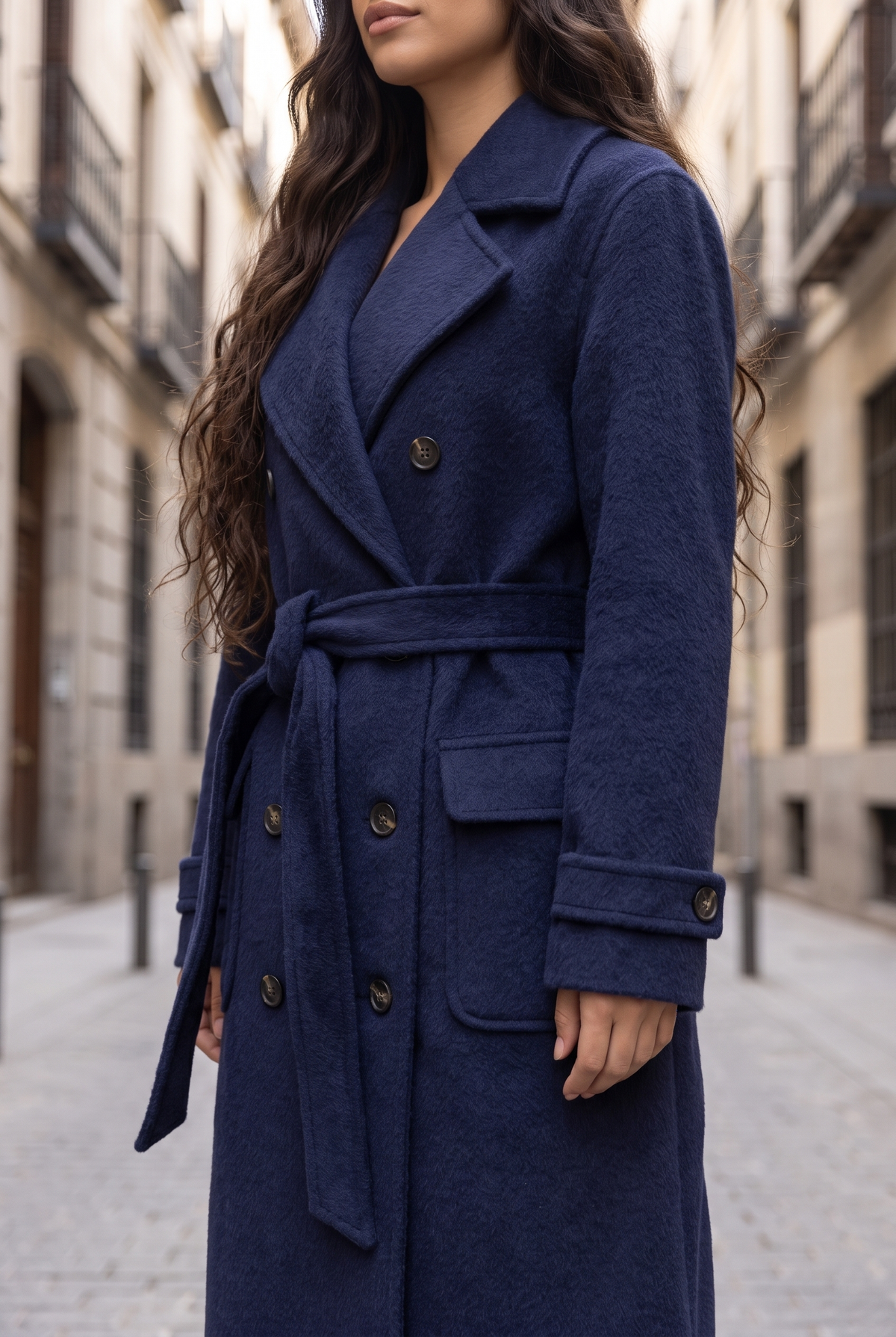 Abrigo Carlota Azul marino