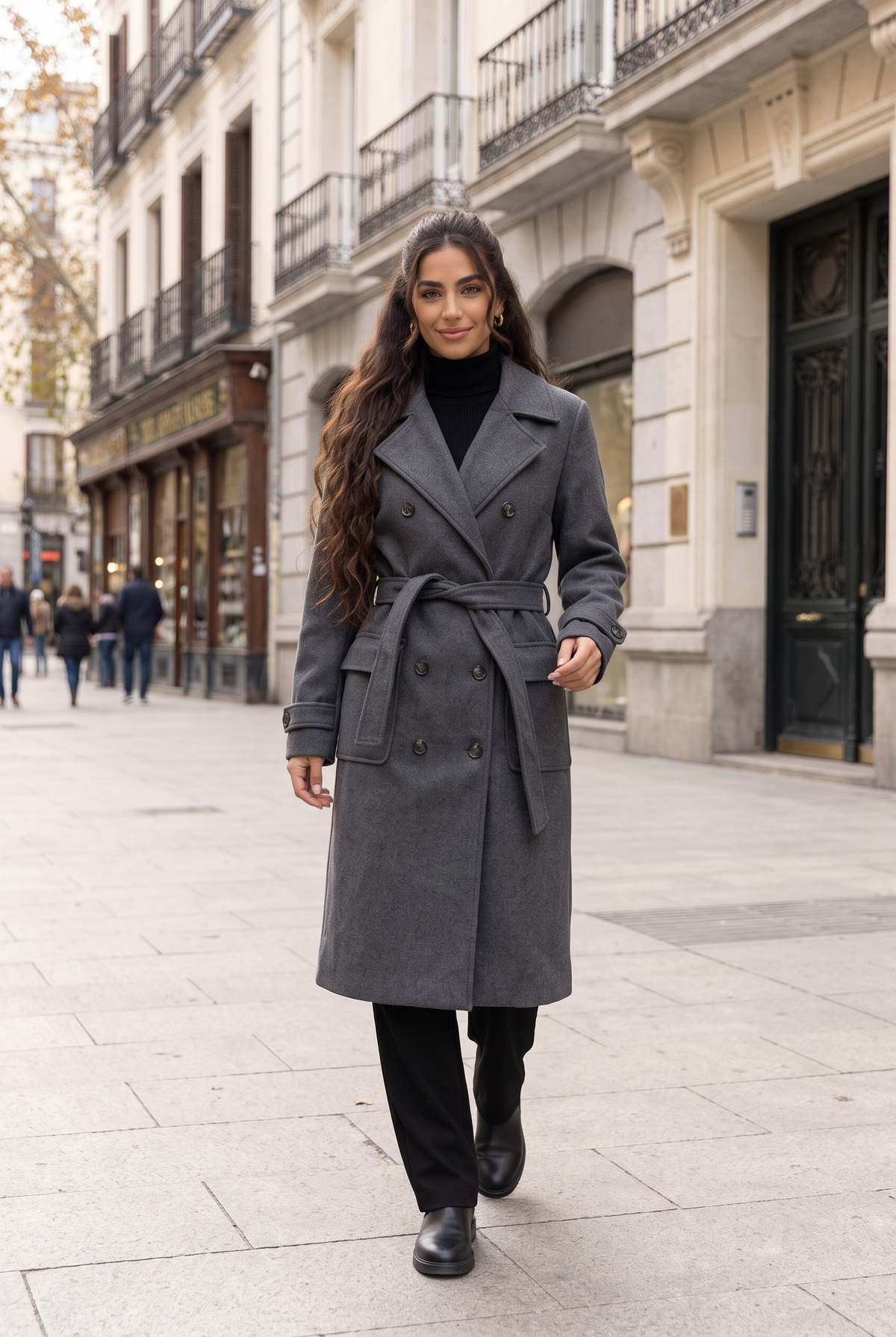 Abrigo Carlota Gris