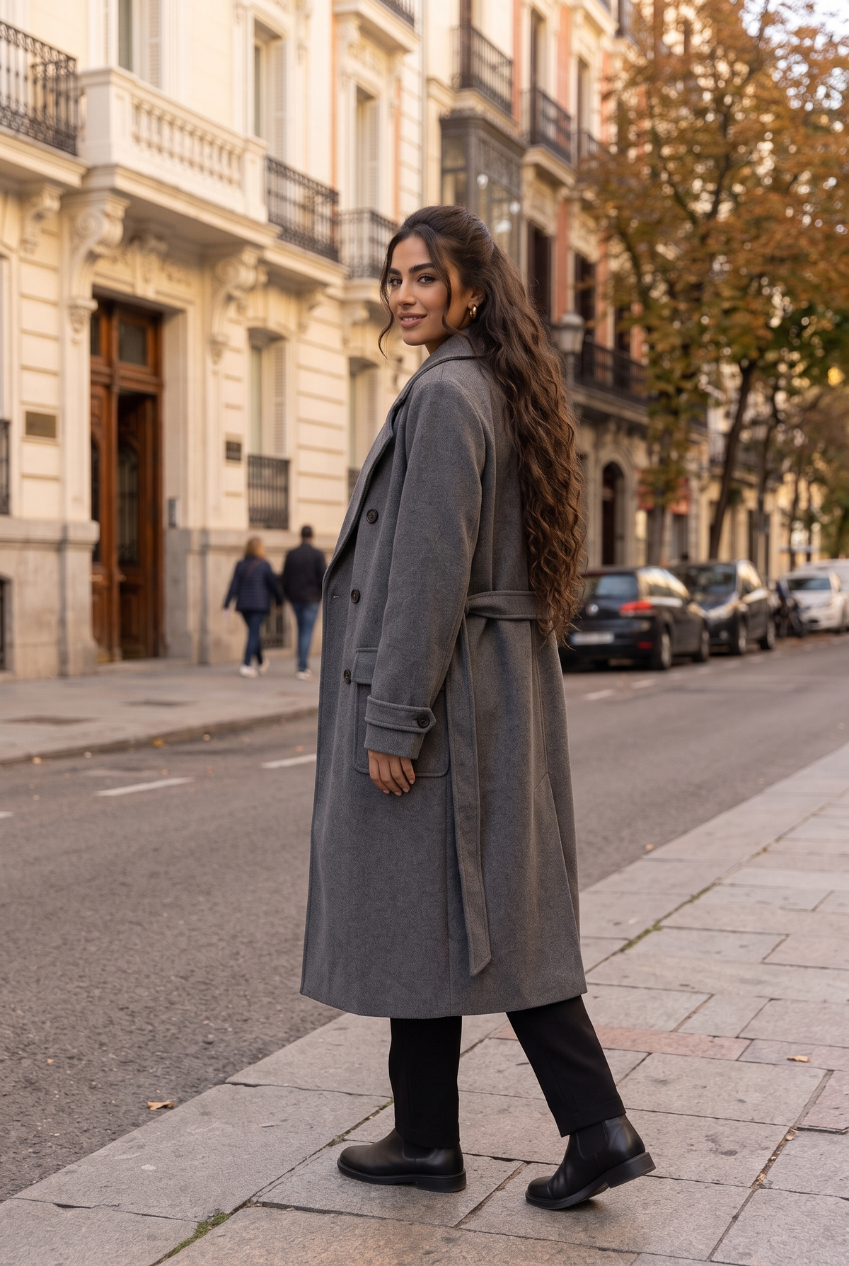 Abrigo Carlota Gris