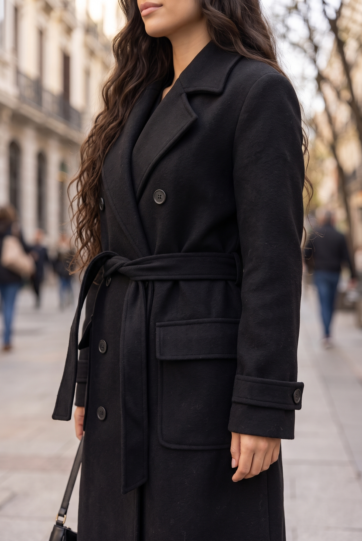 Abrigo Carlota Negro