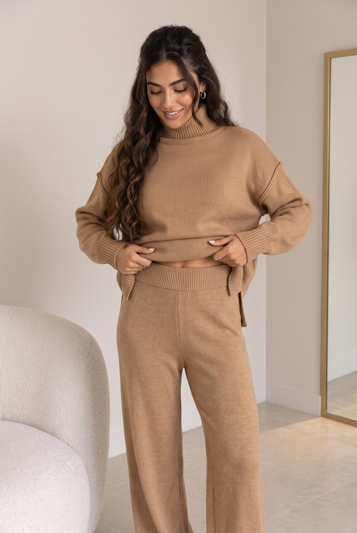 Conjunto Olivia Camel