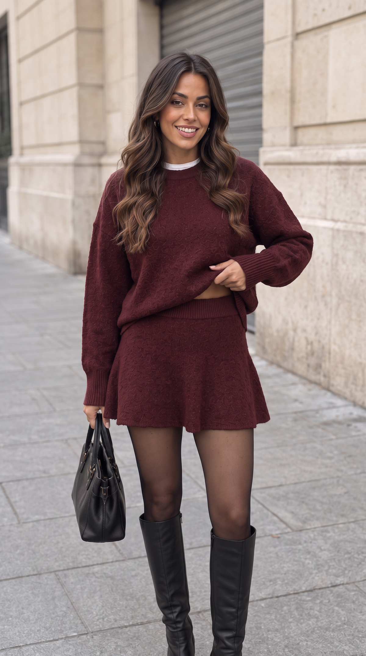 Conjunto Beatriz Burdeos